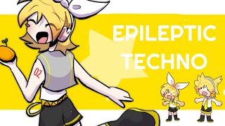 EPILEPTIC TECHNO // ANIMATION MEME // FT: Kagamine Rin & Len // Vocaloid