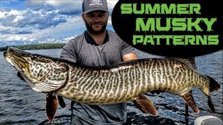 Summer Musky Fishing - Location and Lures 