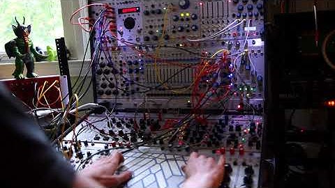 Studio Experiments (7-12-20) Buchla Synth w/ Stereo Delay
