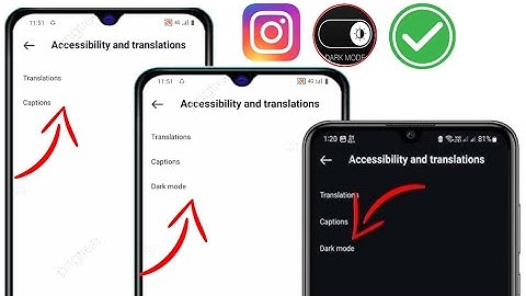 How To Fix Dark Mode Not Showing On Instagram Setting (After New Update)