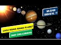 Lagu namanama planet dan ciricirinya gubahan lagu becak