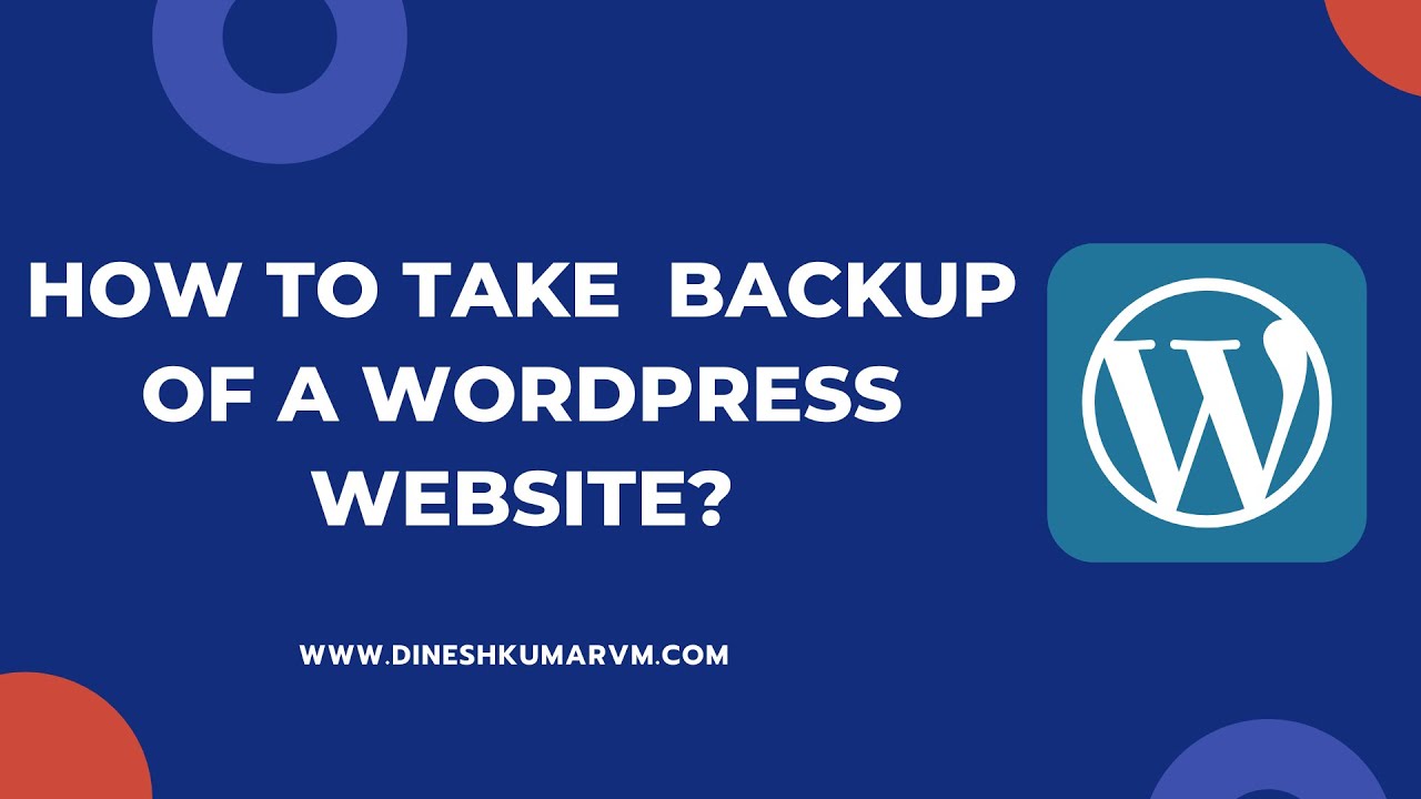 How to Backup WordPress Website? | Using All in One WP Migration Plugin ...