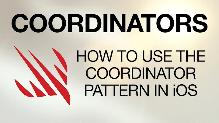 How to use the Coordinator pattern in iOS