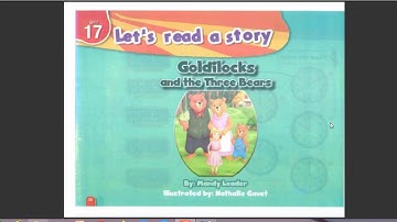 connect primary 1 unit 17 Goldilocks and the three