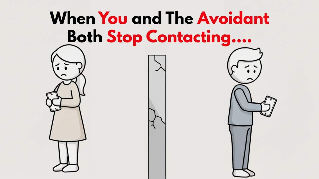 When You and The Avoidant Both Stop Contacting — What Happens Next Will Shock You