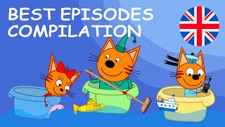 KidECats | Outdoor Episodes Compilation | Best cartoons for Kids 2021