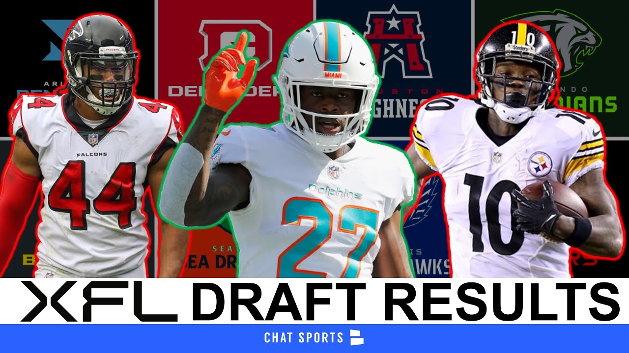 XFL Draft Results 2022 ALL Players Picked In The First 33 Rounds YouTube