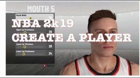 NBA 2K19 LEAKED CREATE A PLAYER |NEW HAIRSTYLES| NEW DNA FEATURE