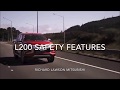 What are the safety features of the Mitsubishi L200 Series 6 Warrior &amp; Barbarian