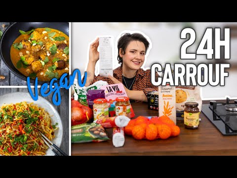 24H I EAT VEGAN PRODUCTS | Carrefour