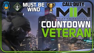 Call of Duty Modern Warfare 2 VETERAN Difficulty COUNTDOWN Mission with MUST BE WIND Trophy