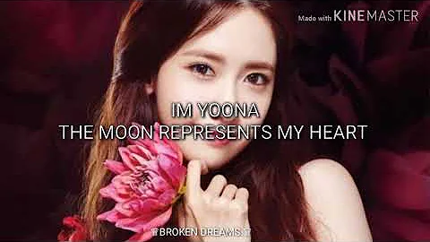 Yoona - The Moon represents my heart. ﹝subtitulada ﹞
