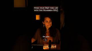 The SADDEST D&D Homebrew Rule.. 😰