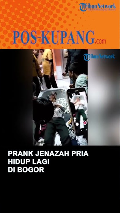 Prank Mayat Pria Hidup Lagi di Bogor, Masuk Sendiri dalam Peti Jenazah