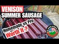 I Compared Homemade Venison Summer Sausage to the Butcher… The Results Surprised Me