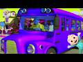 [5 MINUTES LOOP] 🚍 Wheels on the Bus Fun Variations 154 Several Versions🎶 || JollyMixKidsTv