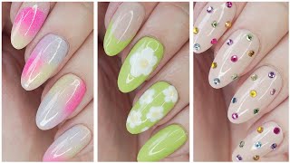 Minimalistic Nail Art 2023 🌸 Fun &amp; Easy Spring Nail Design Compilation!