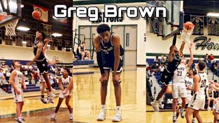 5 Texas High School Junior Greg Brown Vs Mcneil 2019 Basketball Highlights
