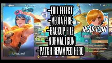 Life guard fanny patch revamped ctto hide official | mobile legend