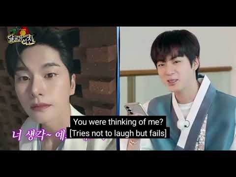 Not Lee Yikyung shamelessly flirting with Jin on Runjin episode 👤thinking of you, all the time 24/7