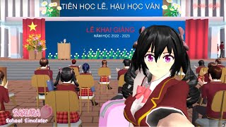 Vlog Một Ngày Khai Giảng Năm Học Mới Sakura School Simulator - Bigbi