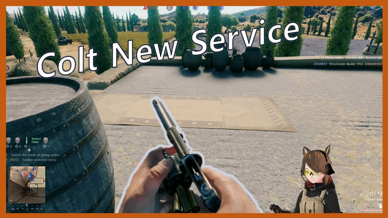 Enlisted Colt New Service - Colt six shooter