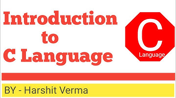 Introduction to C Language || C Language Tutorial Part-1