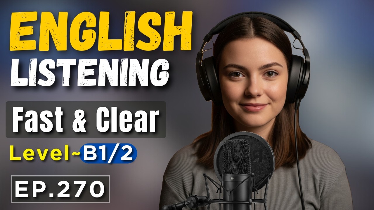Daily English Listening Practice | B1/B2 Level | Learn English Easily with Podcast 🎧