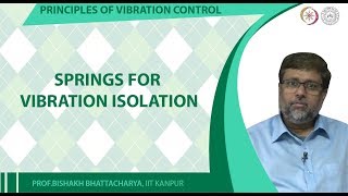 Springs for Vibration Isolation