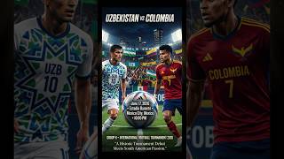 Uzbekistan v Colombia World Cup 2026 ⚽ James Rodríguez Last WC #Shorts