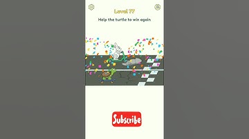 DOP 2 Delete One Part Level 77 Help the turtle to win again