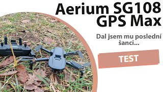 Aerium SG108 GPS Max druhý venkovní let a druhá šance