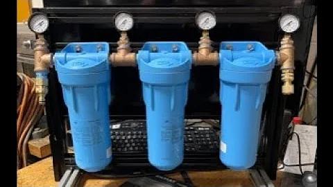 DIY 3-Stage Water Filtration System for My RV !
