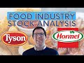 Food Industry Stock Analysis   Tyson Foods (TSN) vs Hormel (HRL) [2021]