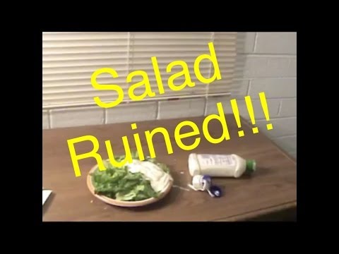How to ruin someone's salad