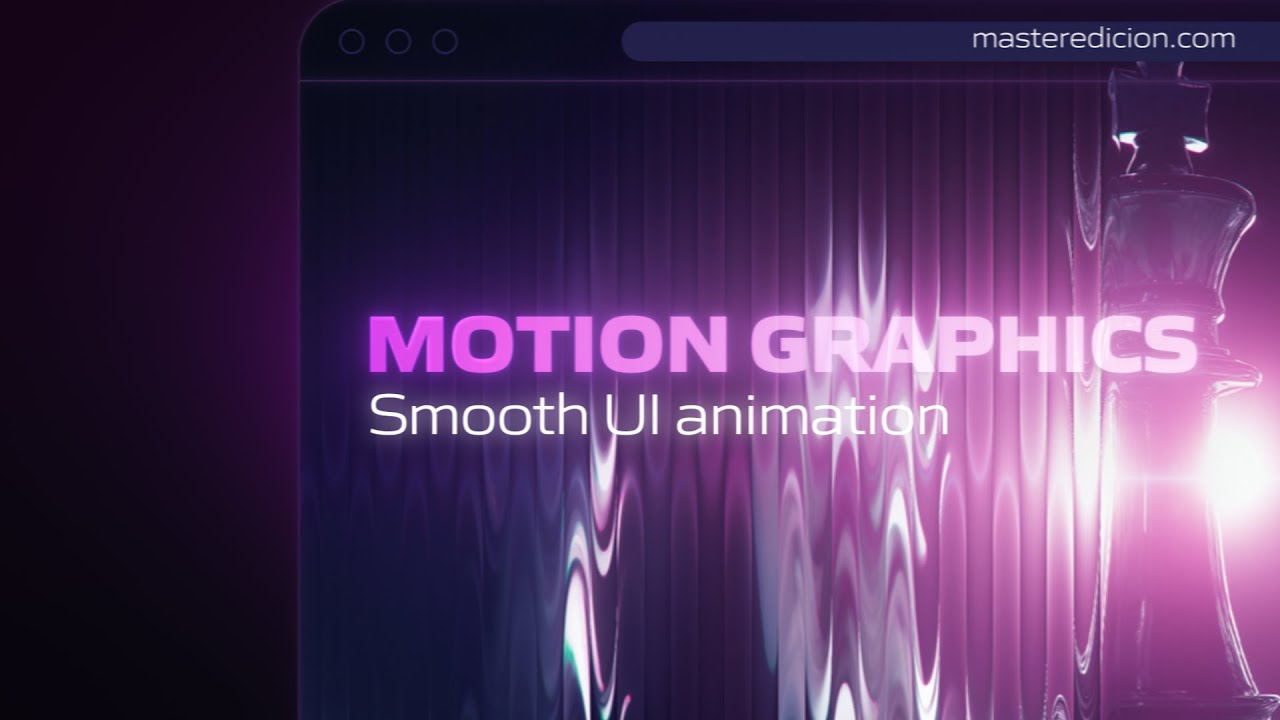 Motion Graphics Smooth UI Animation -  After Effects Tutorial 2026