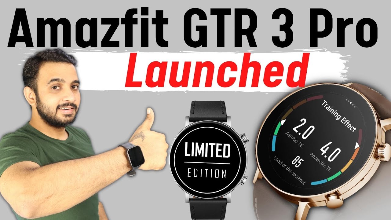 Amazfit GTR 3 Pro Limited Edition announced