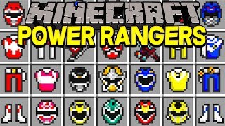 Minecraft POWER RANGERS MOD! | BECOME A POWER RANGER, NEW ITEMS, MORPH, & MORE! | Modded Mini-Game screenshot 4