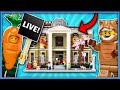 Building the new LEGO MUSEUM set... 🔴 LIVE!