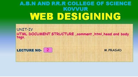 I B.COM(VOC) E-COMERCE AND WEB DESIGNING. UNIT IV