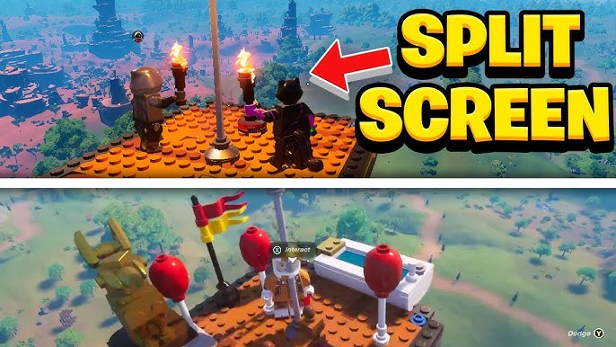 How To Play Split Screen on Fall Guys! (2 Player Split Screen on