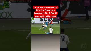 Saiba porque Fabrício Bruno foi ponto fraco da defesa em Inglaterra 0 x 1 Brasil. Veja! #seleção