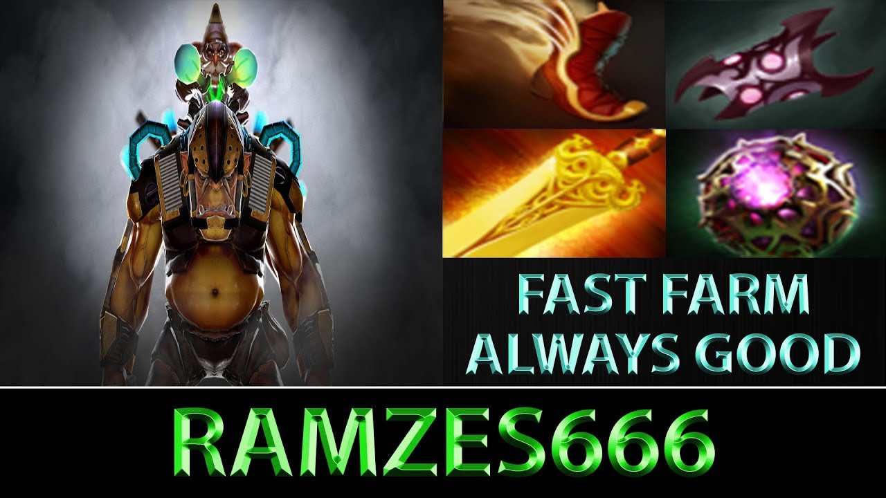 RAMZES666 [Alchemist] Fast Farm Always Good ► Dota 2 7.06f