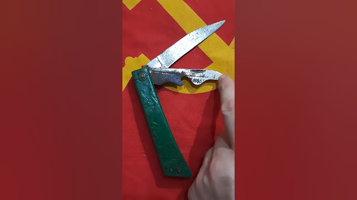 СЕКРЕТНЫЙ СКЛАДНОЙ НОЖ ИЗ СССР, НИКТО НЕ ЗНАЕТ О НЕМ #shorts