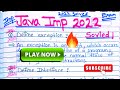 tybsc java Imp questions & answers of sem 5/ sppu java 2022 question paper solution/sppu exam 2023