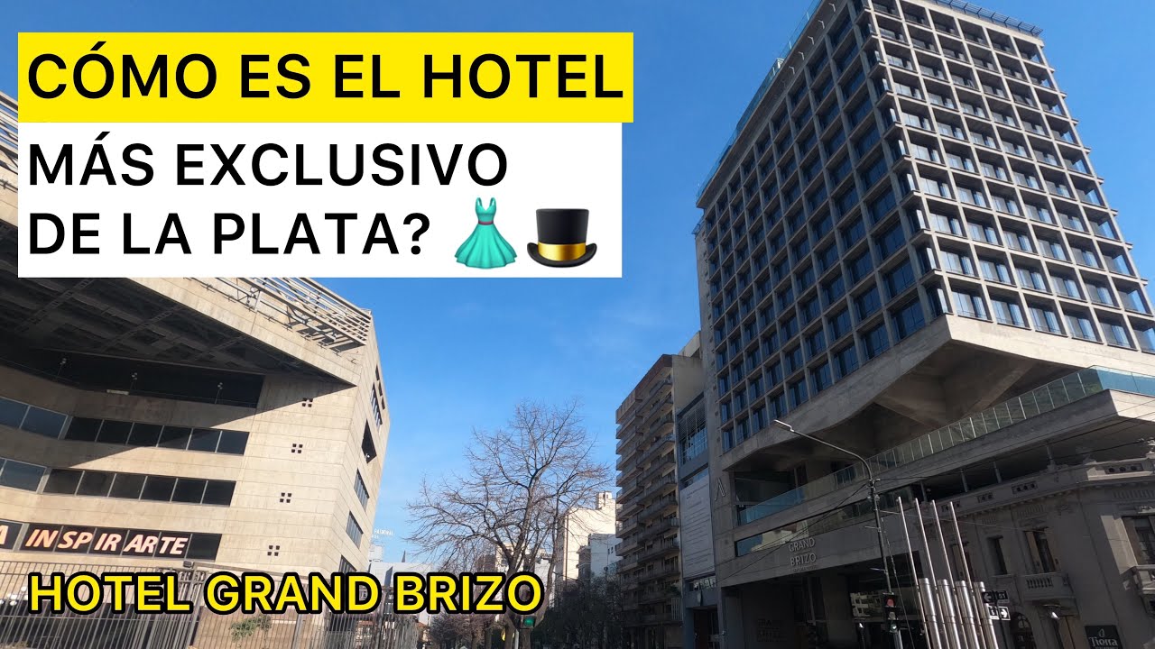 GRAND BRIZO Hotel - La Plata 🔭 - Rooftop sky bar 360 - YouTube