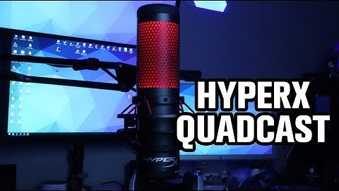 HYPERX QUADCAST GAMING MICROPHONE