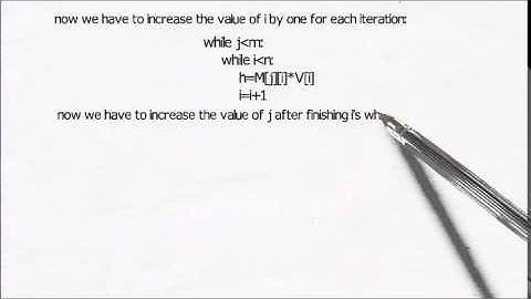 Solving a Matrix Multiply by a Vector Using Python Language
