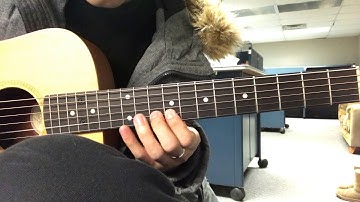 C Ionian #5 Mode - Pattern 2 - Daily Guitar Scale