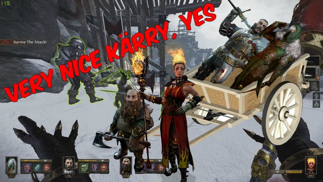 Warhammer: End Times - Vermintide - Not so smooth ending of the Cursed Rune